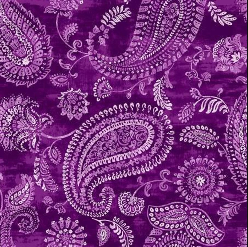108 Inch Wide P&B Textiles Bohemia Quilt Back Cotton Fabric Extra Wide