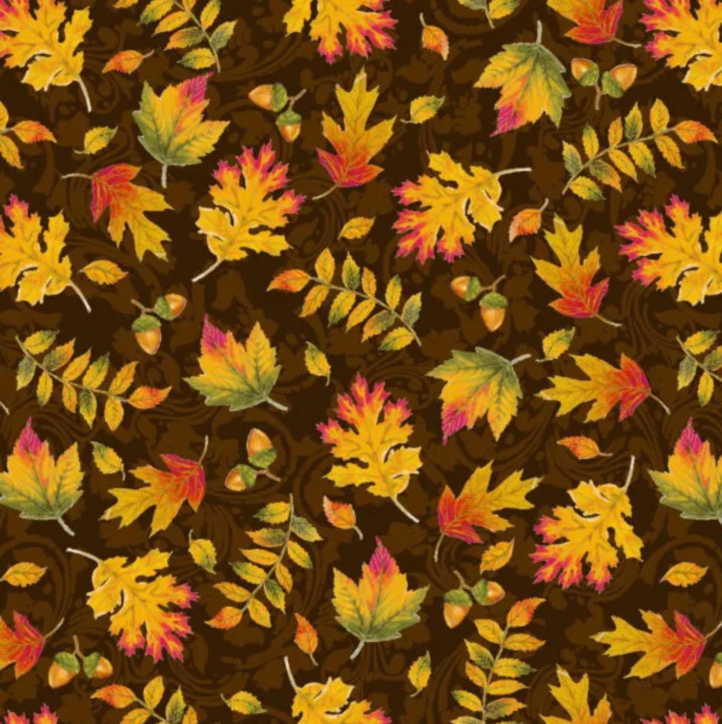 Fabric Traditions Autumn Glory Collection By the Yard 100% Cotton Fabric