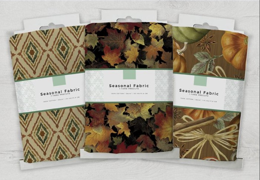 David Textiles Harvest Thanksgiving 100% Cotton Precut Fabric Bundles