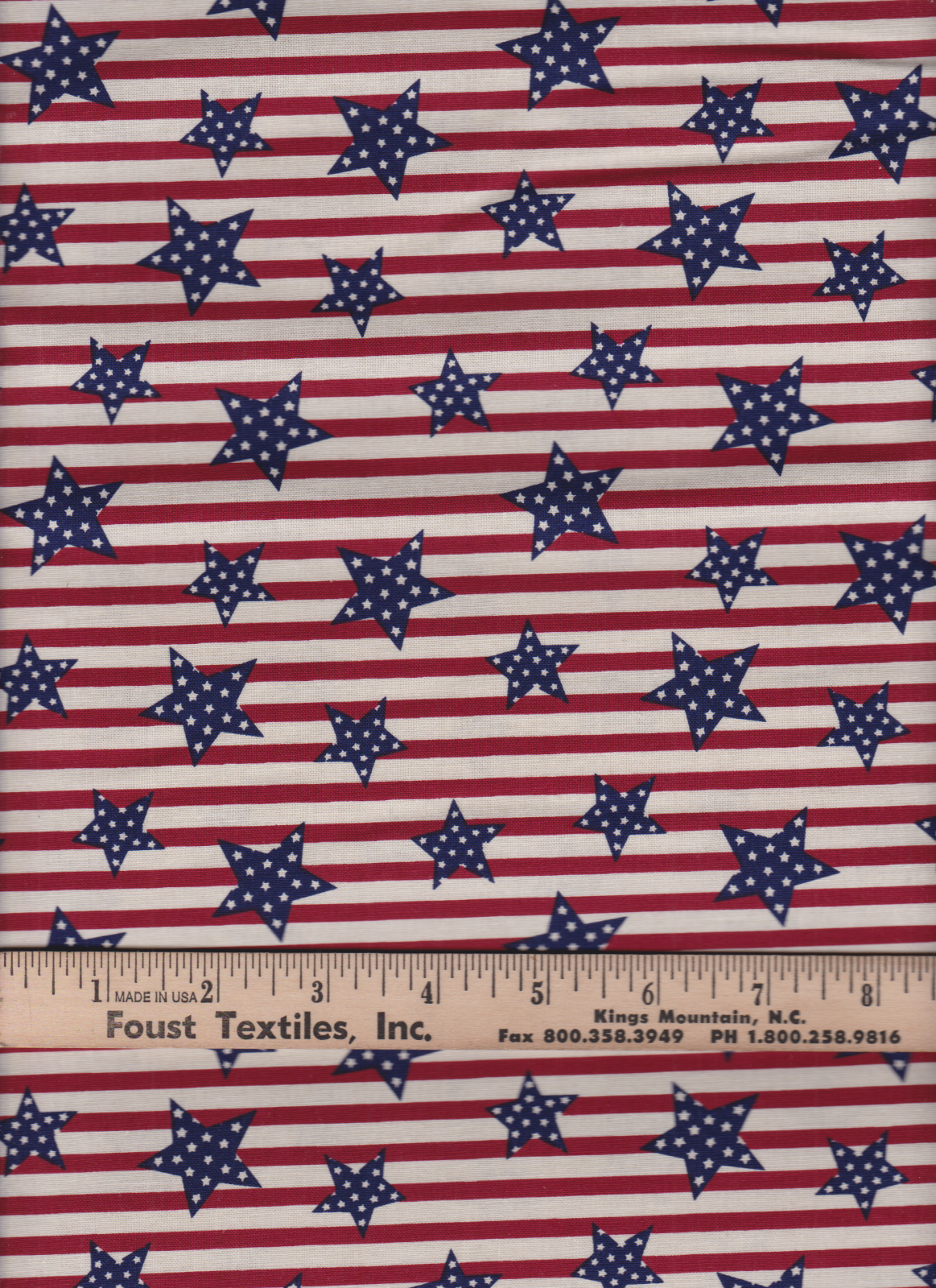 Fabric Traditions Patriotic 100% Cotton Fabric Price Per Yard