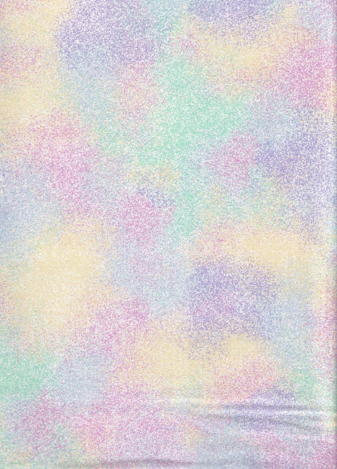 Fabric Traditions Easter Pastel Tie Dye Blended 100% Cotton