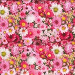Fabric Traditions Floral Garden Party Flowers 100% Cotton Price per Yard