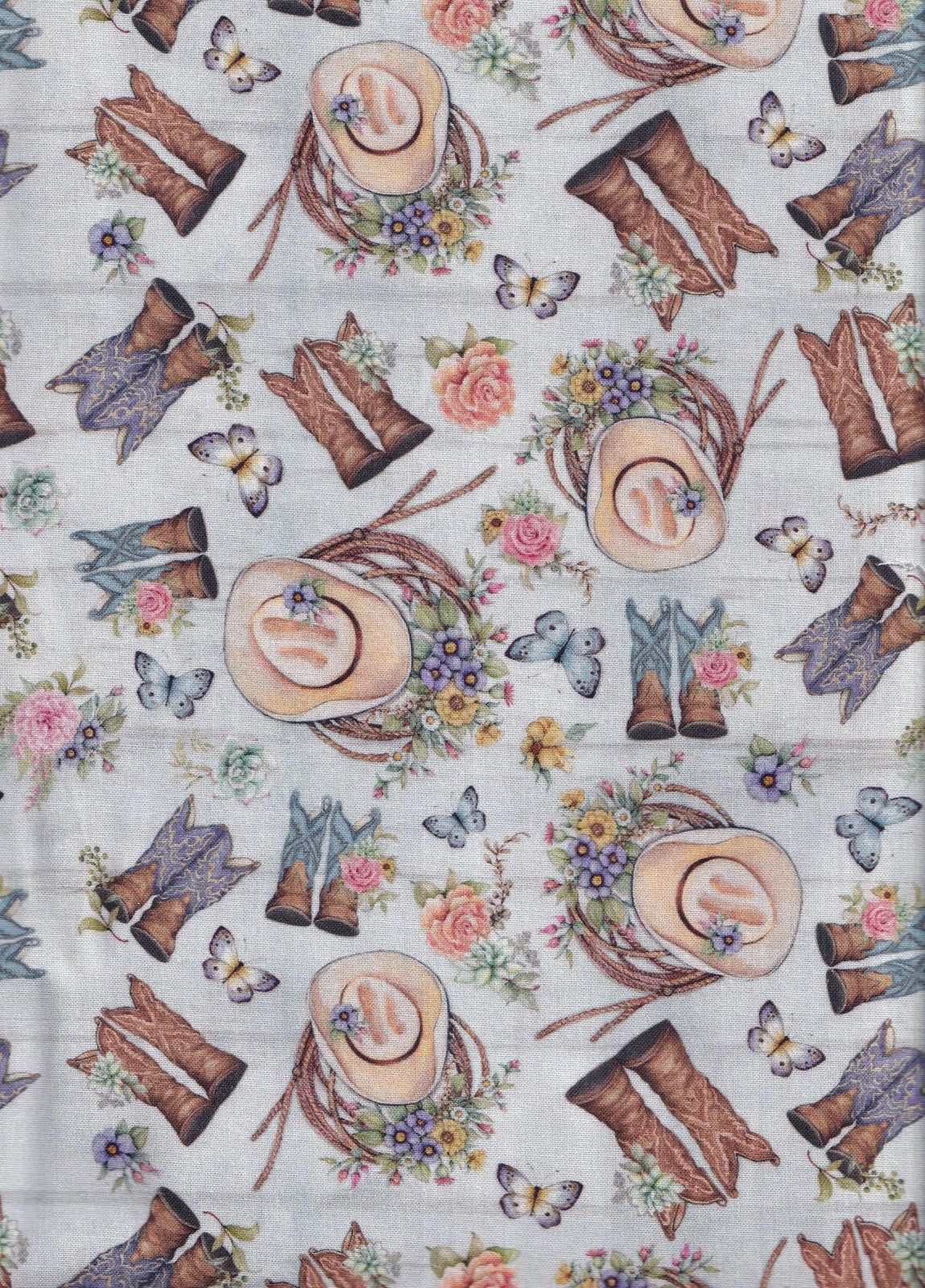 Springs Creative Highland Cows Ranch Tossed Boots