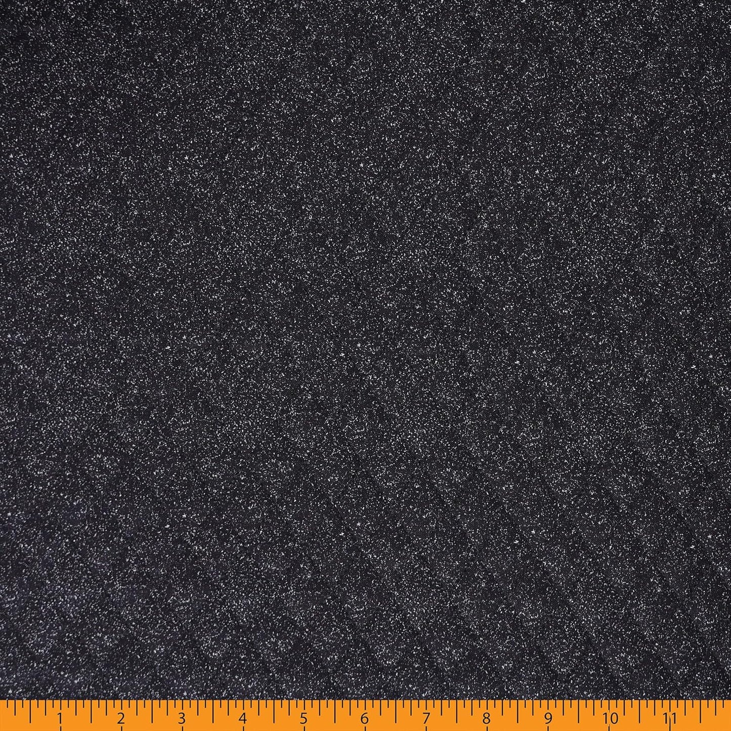 Mook Fabrics Double Faced Prequilted Metallic Gold Rose Black By the Yard