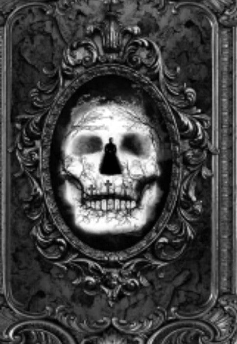 Timeless Treasures Halloween Wicked Black 24" Skull Panel Premium Quality 100% Cotton Fabric Price per Panel