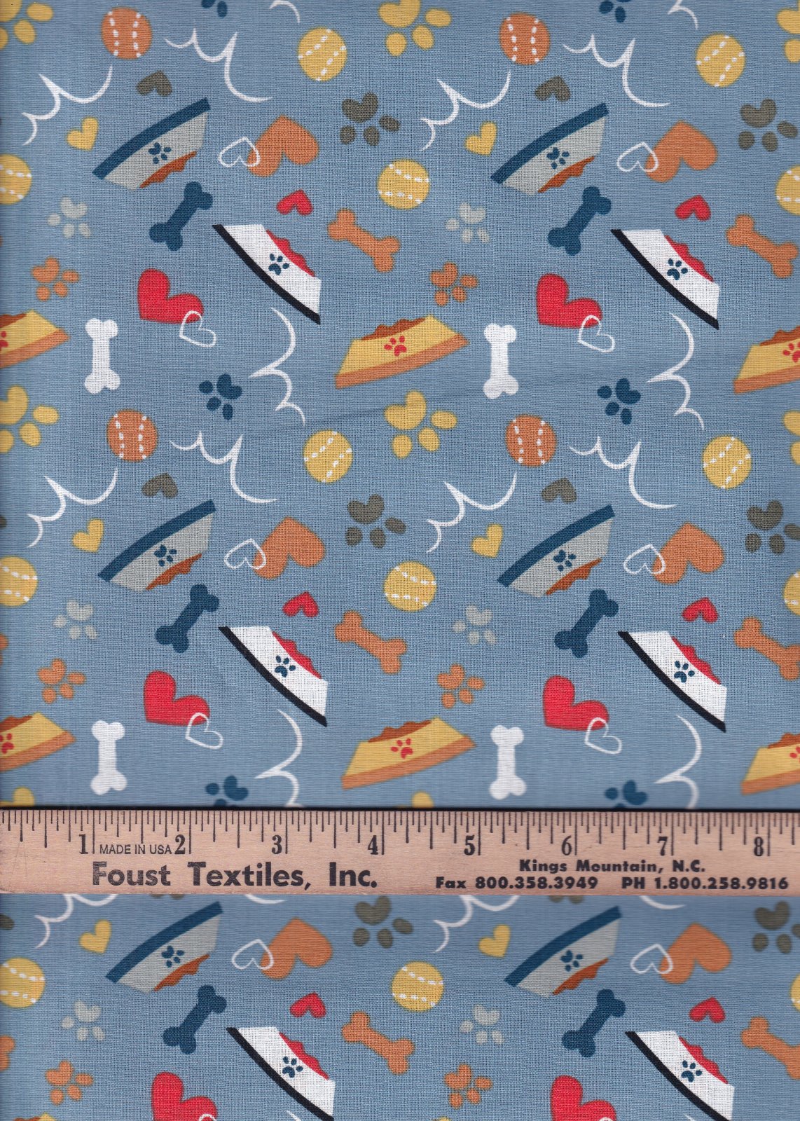 David Textiles Good Puppy Play Lavender Dogs 100% Cotton Price per Yard Novelty