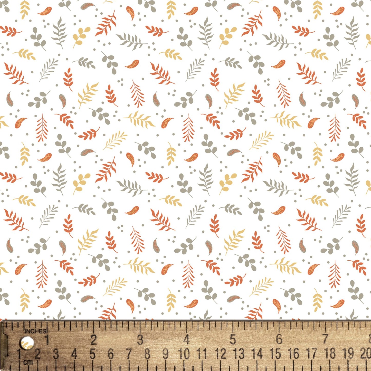 David Textiles Fantastic Flannel Nature Leaves Toss Baby Price per Yard