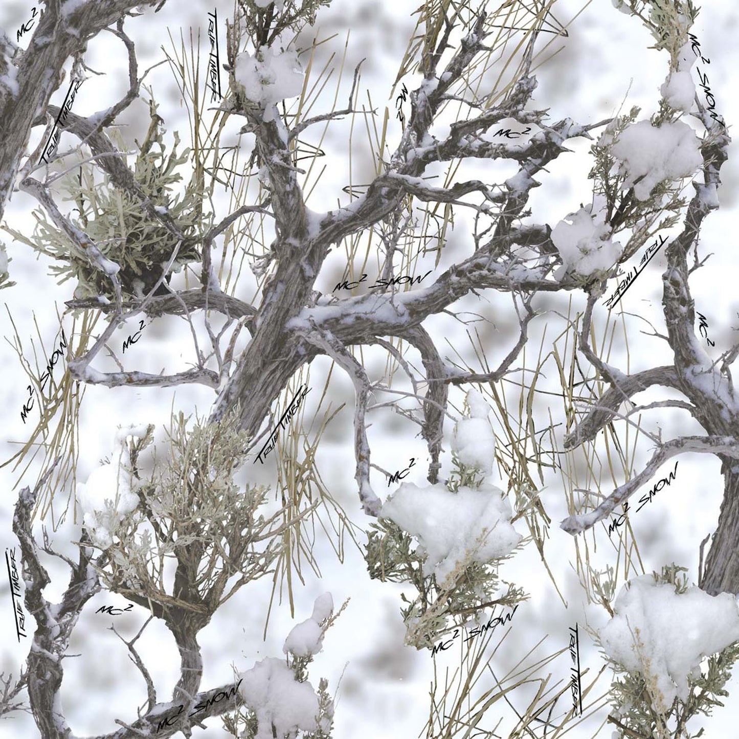 Springs Creative Christmas True Timber 100% Polyester By the yard
