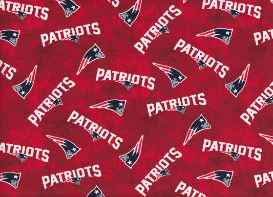 NFL New England Patriots Canvas Duck Fabric 100% Cotton By the Yard 48 Inch