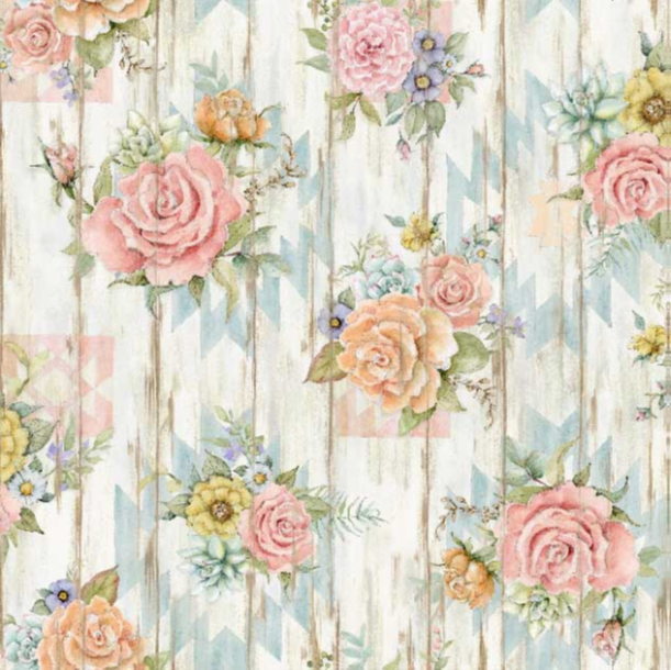 Springs Creative Highland Ranch Cows Dusty Country Rose