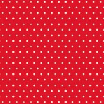 Fabric Traditions Small Dots on Red By the yard