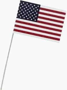 Make your own 7" x 13" Flags 10 Flags per Yard or Use to Decorate 80% Polyester
