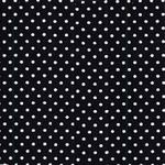 Fabric Traditions Small White Dots on Black By the Yard