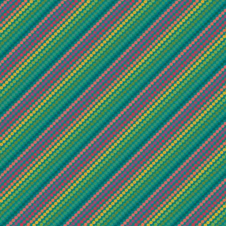 Riley Blake Market Street Rainbow Stripes Teal