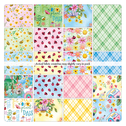 Benartex Sunshine Days 19 Piece Fat Quarter Bundle