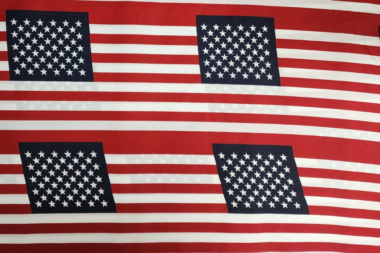 Make your own 7" x 13" Flags 10 Flags per Yard or Use to Decorate 80% Polyester