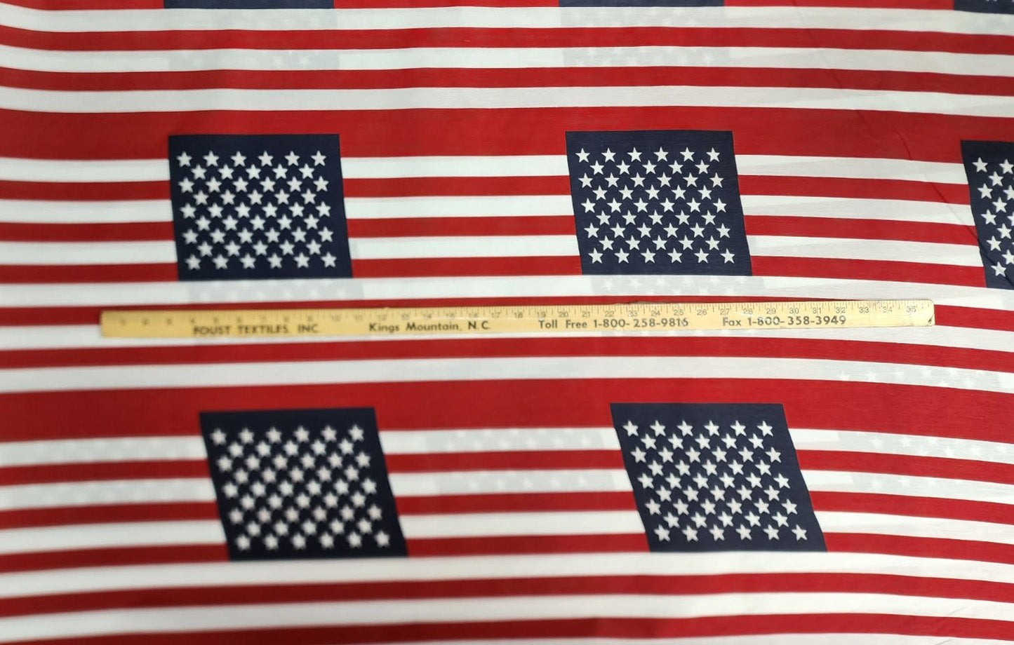 Make your own 7" x 13" Flags 10 Flags per Yard or Use to Decorate 80% Polyester