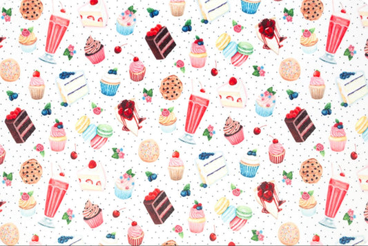 58 x 36 MINKY Sweet Tooth Digital Cuddle® Multi  Shannon Fabrics All Over Prints