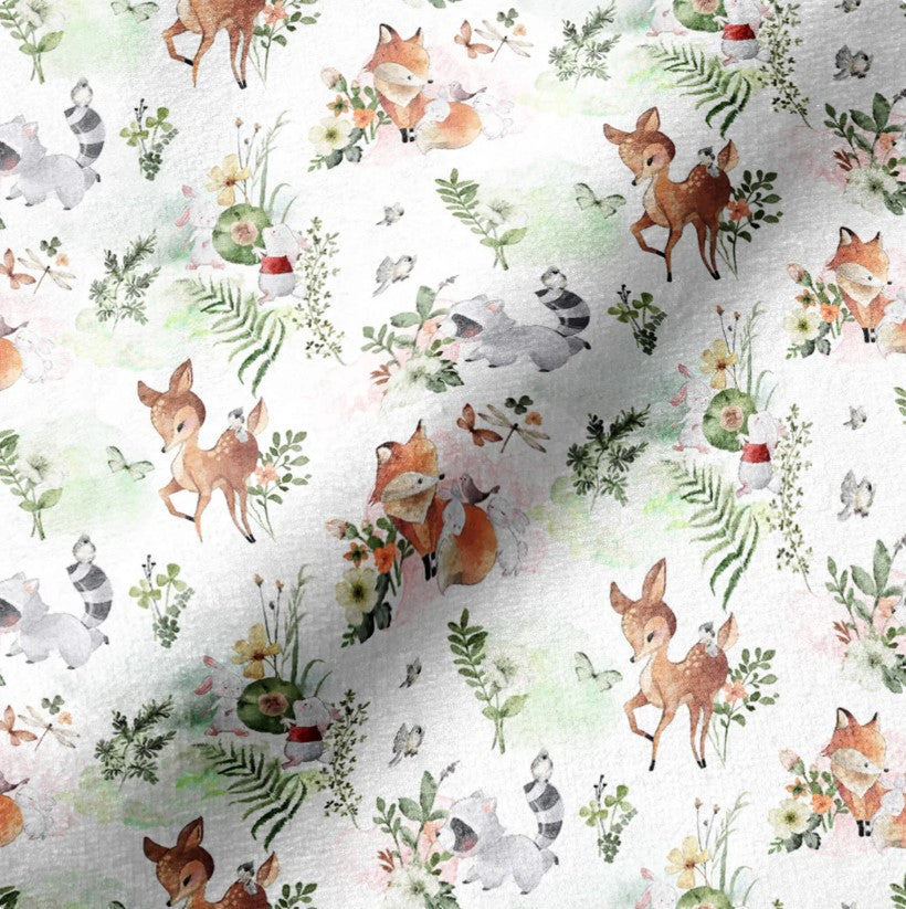 Springs Creative Flannel Nature Baby Deer