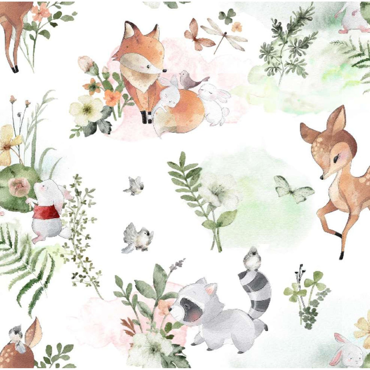 Springs Creative Flannel Nature Baby Deer