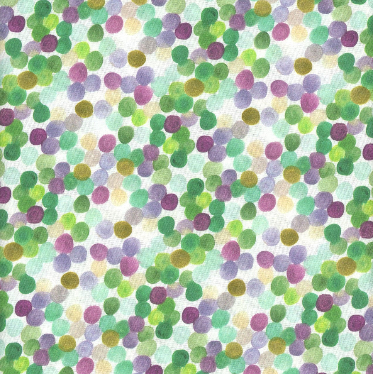 Dear Stella Mardi Gras Sequins 100% Cotton Sold by the Yard