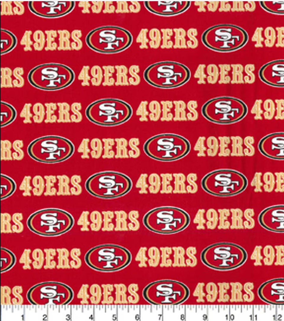 NFL Cotton by Fabric Traditions 100% Cotton Price Per Yard