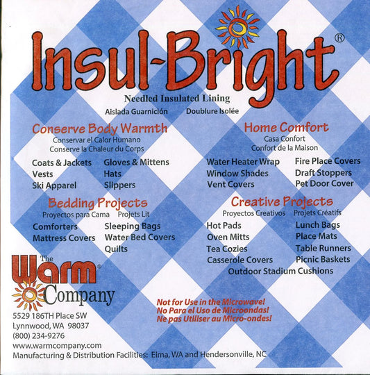22 x 36 Insul-Bright Wide Heat Resistant Batting