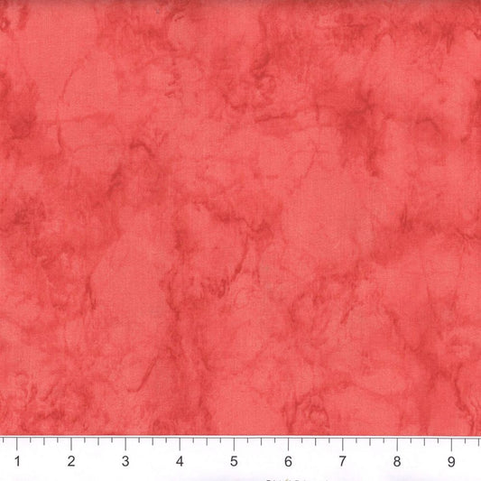 108 x 108 Marble Tonal on Coral Pink Quilt Back Cotton Fabric Extra Wide
