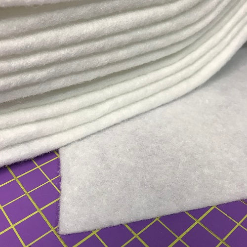 36 x 45 Single Sided Fusible Fleece Batting New and Improved – Seasonal  Fabrics